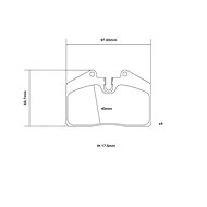 BREMBO Brake pads 07. B314.13 - Brake Pads