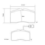 BREMBO Brake pads 07. B314.14 - Brake Pads