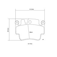 BREMBO Brake pads 07. B314.15 - Brake Pads