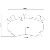 BREMBO Brake pads 07. B314.19 - Brake Pads