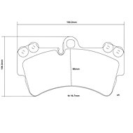 BREMBO Brake pads 07. B314.20 - Brake Pads