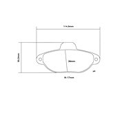 BREMBO Brake pads 07. B314.28 - Brake Pads