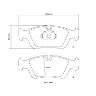 BREMBO Brake pads 07. B314.31 - Brake Pads