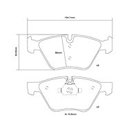 BREMBO Brake pads 07. B314.34 - Brake Pads