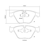 BREMBO Brake pads 07. B314.35 - Brake Pads