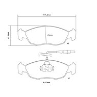 BREMBO Brake pads 07. B314.37 - Brake Pads