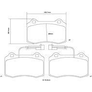 BREMBO Brake pads 07. B314.39 - Brake Pads