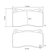 BREMBO Brake pads 07. B314.48 - Brake Pads