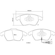 BREMBO Brake pads 07. B314.52 - Brake Pads