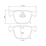 BREMBO Brake pads 07. B315.02 - Brake Pads