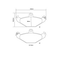 BREMBO Brake pads 07. B315.06 - Brake Pads
