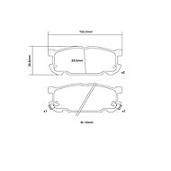 BREMBO Brake pads 07. B315.08 - Brake Pads