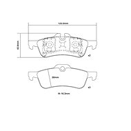 BREMBO Brake pads 07. B315.10 - Brake Pads