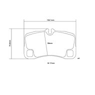 BREMBO Brake pads 07. B315.15 - Brake Pads