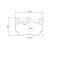 BREMBO Brake pads 07. B315.16 - Brake Pads