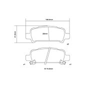 BREMBO Brake pads 07. B315.17 - Brake Pads