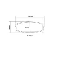 BREMBO Brake pads 07. B315.20 - Brake Pads