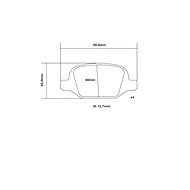 BREMBO Brake pads 07. B315.23 - Brake Pads