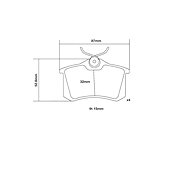 BREMBO Brake pads 07. B315.25 - Brake Pads
