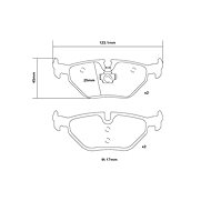 BREMBO Brake pads 07. B315.26 - Brake Pads