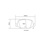 BREMBO Brake pads 07. B315.30 - Brake Pads