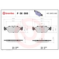 BREMBO Brake pad set P 06 008 - Brake Pads