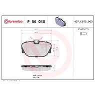 BREMBO Brake pad set P 06 010 - Brake Pads