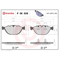 BREMBO Brake pad set P 06 028 - Brake Pads