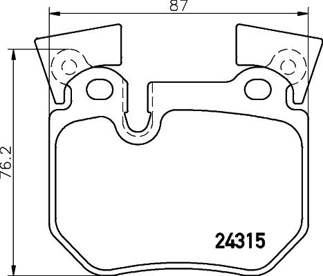 BREMBO Brake pad set P 06 059 - Brake Pads