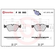 BREMBO Brake pad set P 06 060 - Brake Pads