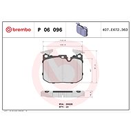 BREMBO Brake pad set P 06 096 - Brake Pads
