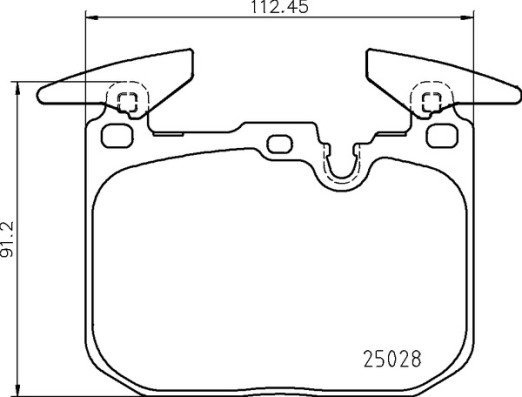 BREMBO Brake pad set P 06 098 - Brake Pads