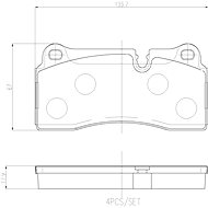 BREMBO Brake pad set P 06 111 - Brake Pads