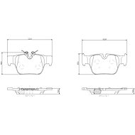 BREMBO Brake pad set P 06 117 - Brake Pads