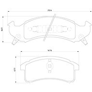 BREMBO Brake pads P 09 002 - Brake Pads