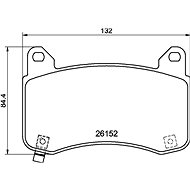 BREMBO Brake pad set P 09 029 - Brake Pads