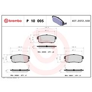 BREMBO Brake pad set P 10 005 - Brake Pads