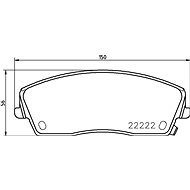 BREMBO Brake pad set P 11 041 - Brake Pads
