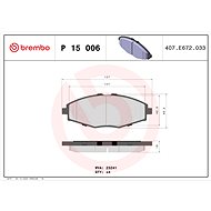 BREMBO Brake pad set P 15 006 - Brake Pads