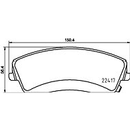 BREMBO Brake pad set P 18 034 - Brake Pads