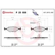 BREMBO Brake pad set P 23 056 - Brake Pads