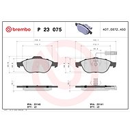 BREMBO Brake pad set P 23 075 - Brake Pads