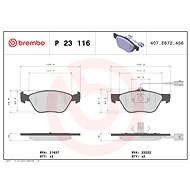 BREMBO Brake pad set P 23 116 - Brake Pads