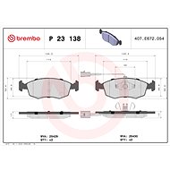 BREMBO Brake pad set P 23 138 - Brake Pads