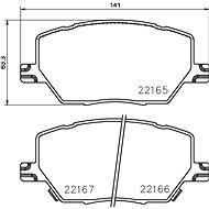 BREMBO Brake pad set P 23 164 - Brake Pads