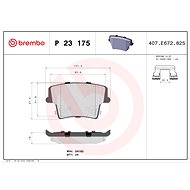 BREMBO Brake pad set P 23 175 - Brake Pads