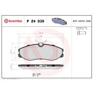 BREMBO Brake pad set P 24 039 - Brake Pads