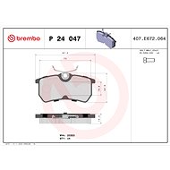BREMBO Brake pad set P 24 047 - Brake Pads