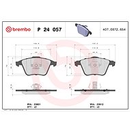 BREMBO Brake pad set P 24 057 - Brake Pads