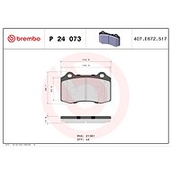 BREMBO Brake pad set P 24 073 - Brake Pads